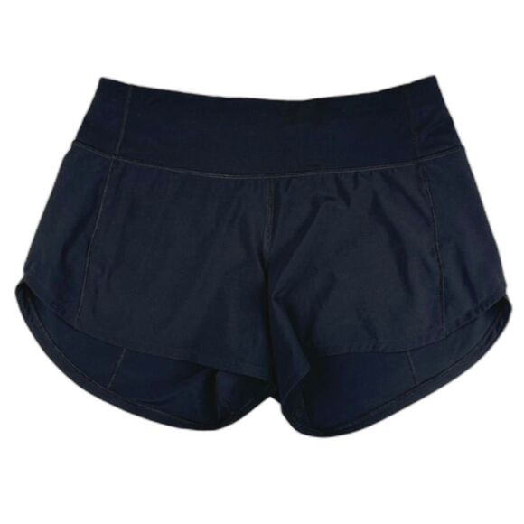 Lululemon Speed Up Mid-Rise Short 4" *Black - Picture 2 of 9